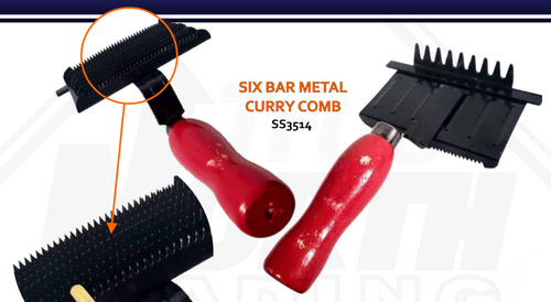 TrueNorth Metal Curry Comb