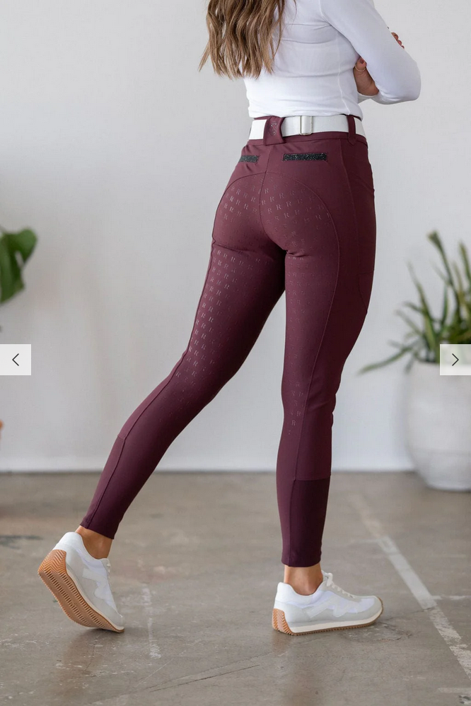 Free Ride Merlot PRO Full Seat Breeches