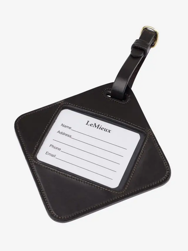 LeMieux Leather Luggage Tag