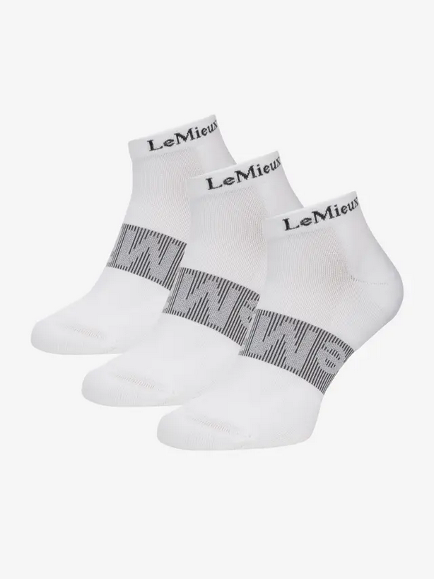 LeMieux Trainer Socks 3 Pack