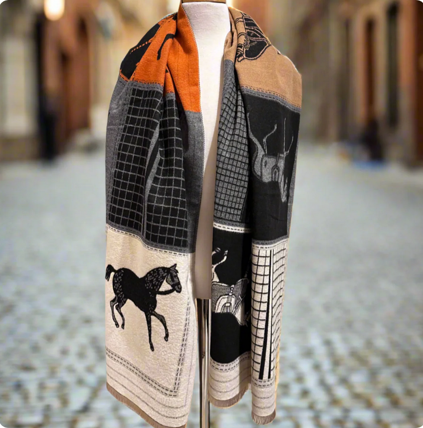 Blissful Equestrian Luxury Scarves
