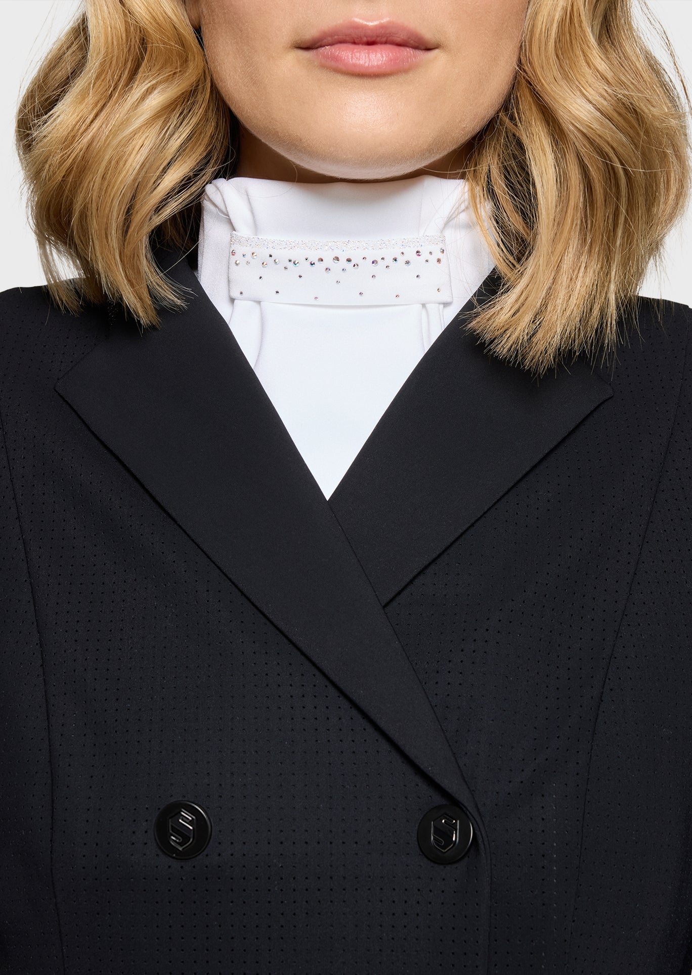 Samshield Crystal Fabric Stock Tie