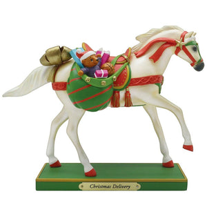 Painted Ponies Holiday Figurines
