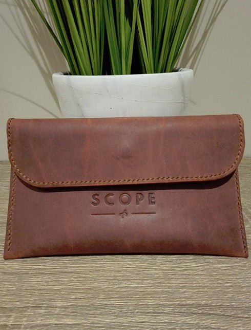 SCOPE Equestrian Leather Custom Phone Pouch
