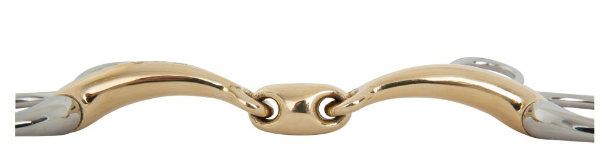 BR Baucher Double Jointed Soft Contact Bit