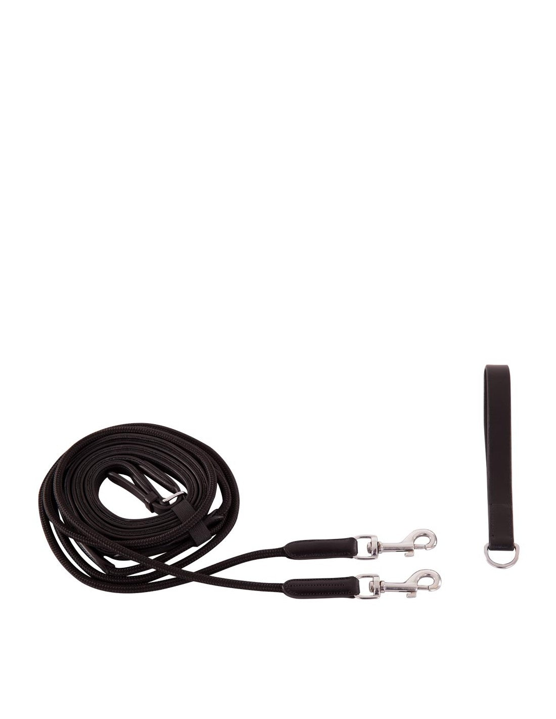 BR Norwich Leather & Cord Draw Reins