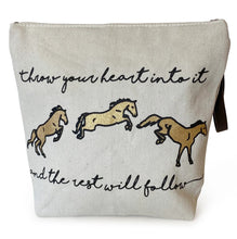 Load image into Gallery viewer, Spiced Equestrian Makeup Bags