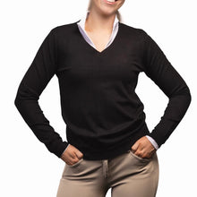Load image into Gallery viewer, TKEQ Essential V-Neck Sweater