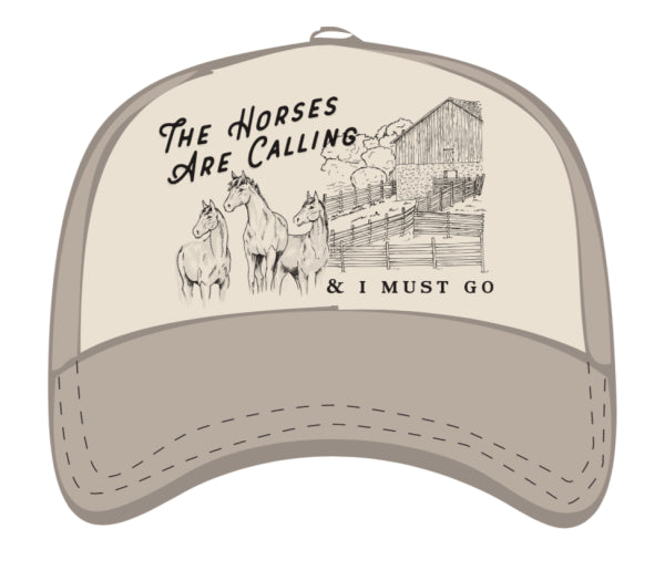 Spiced Equestrian The Horses are Calling Ringside Hat