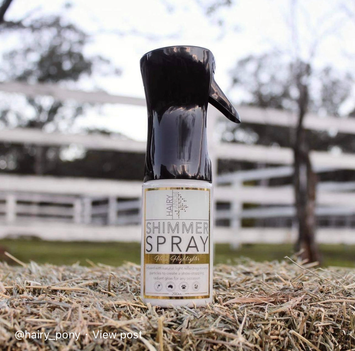 Hairy Pony Shimmer Spray