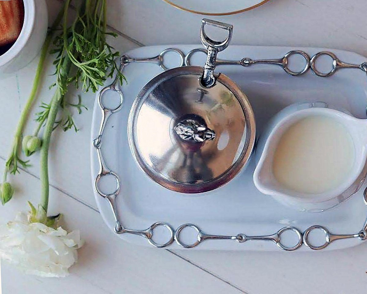 Vagabond Equestrian Sugar and Creamer Set