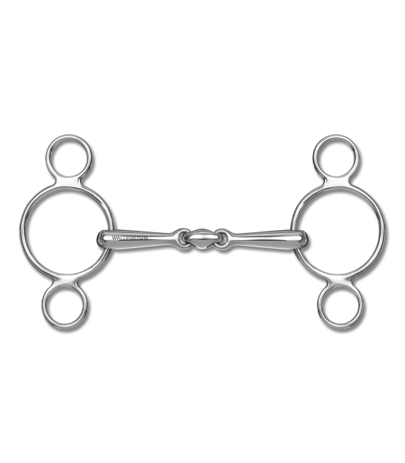 Waldhausen 3-Ring Gag w/Oval Link