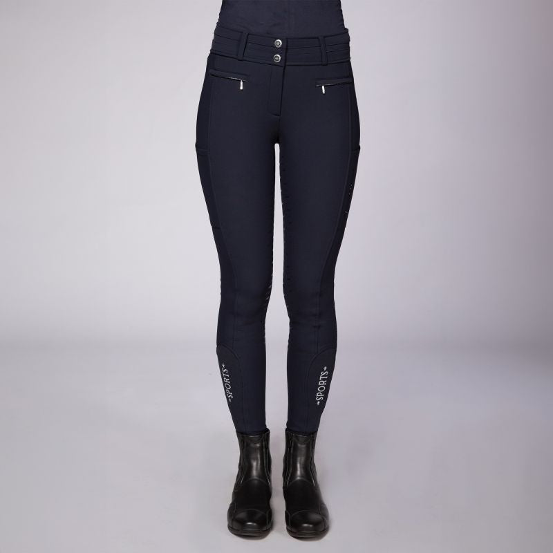 Schockemohle Winter Heather Full Grip Breeches