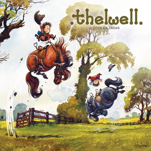 Thelwell 2025 Wall Calendar