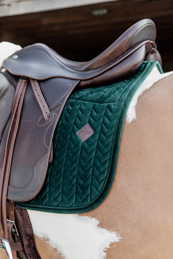 Kentucky Skin Friendly Velvet Dressage Saddle Pad