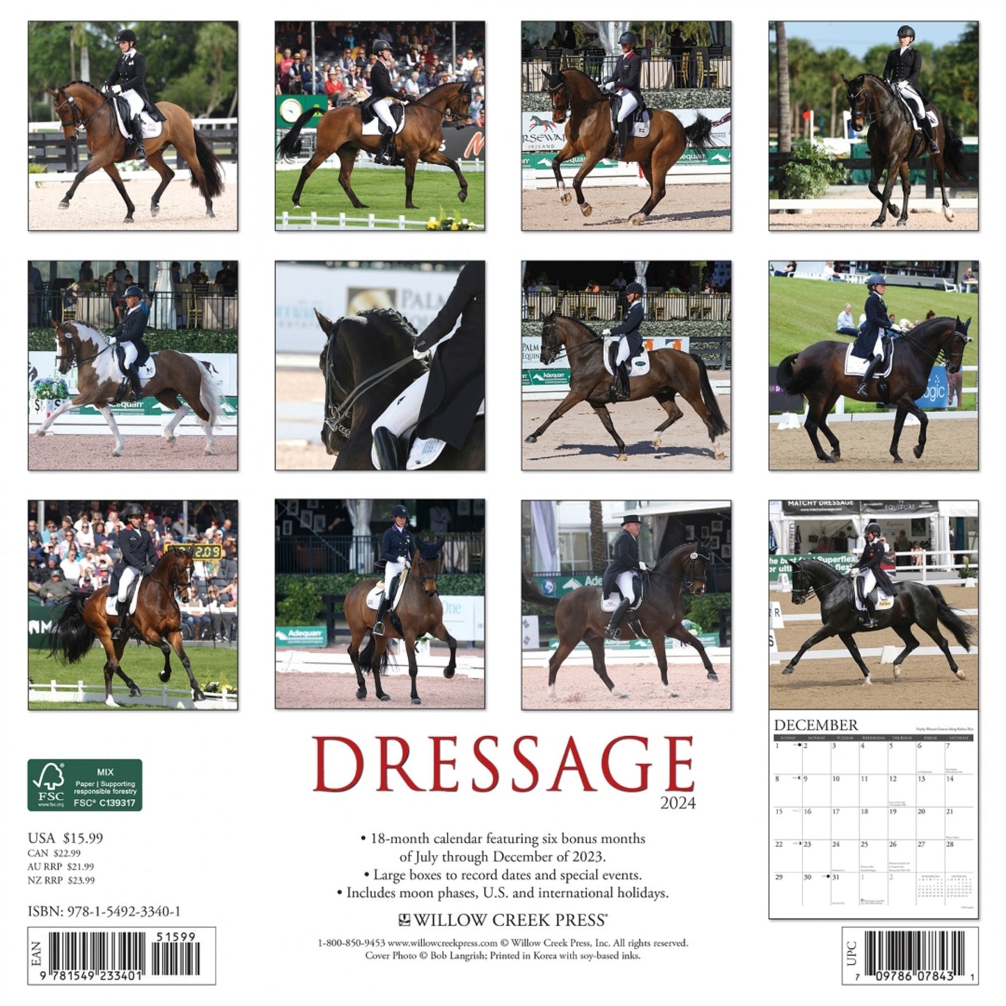 Dressage 2024 Calendar