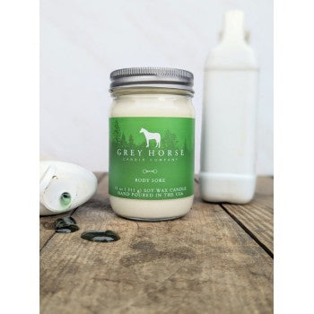 Grey Horse Candles