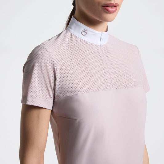 Cavalleria Toscana Perforated Short Sleeve Shirt