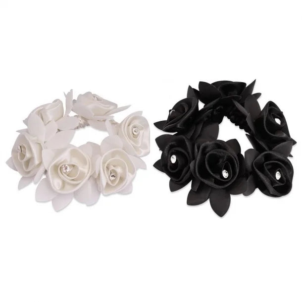 SD Designs Diamond Rose Scrunchie