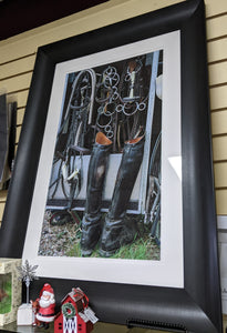 "Competition Tack" Framed Photograph