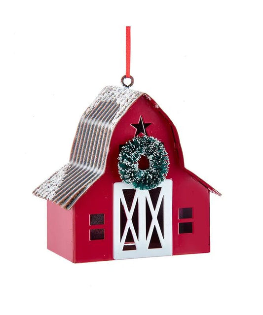 Metal Barn Ornament