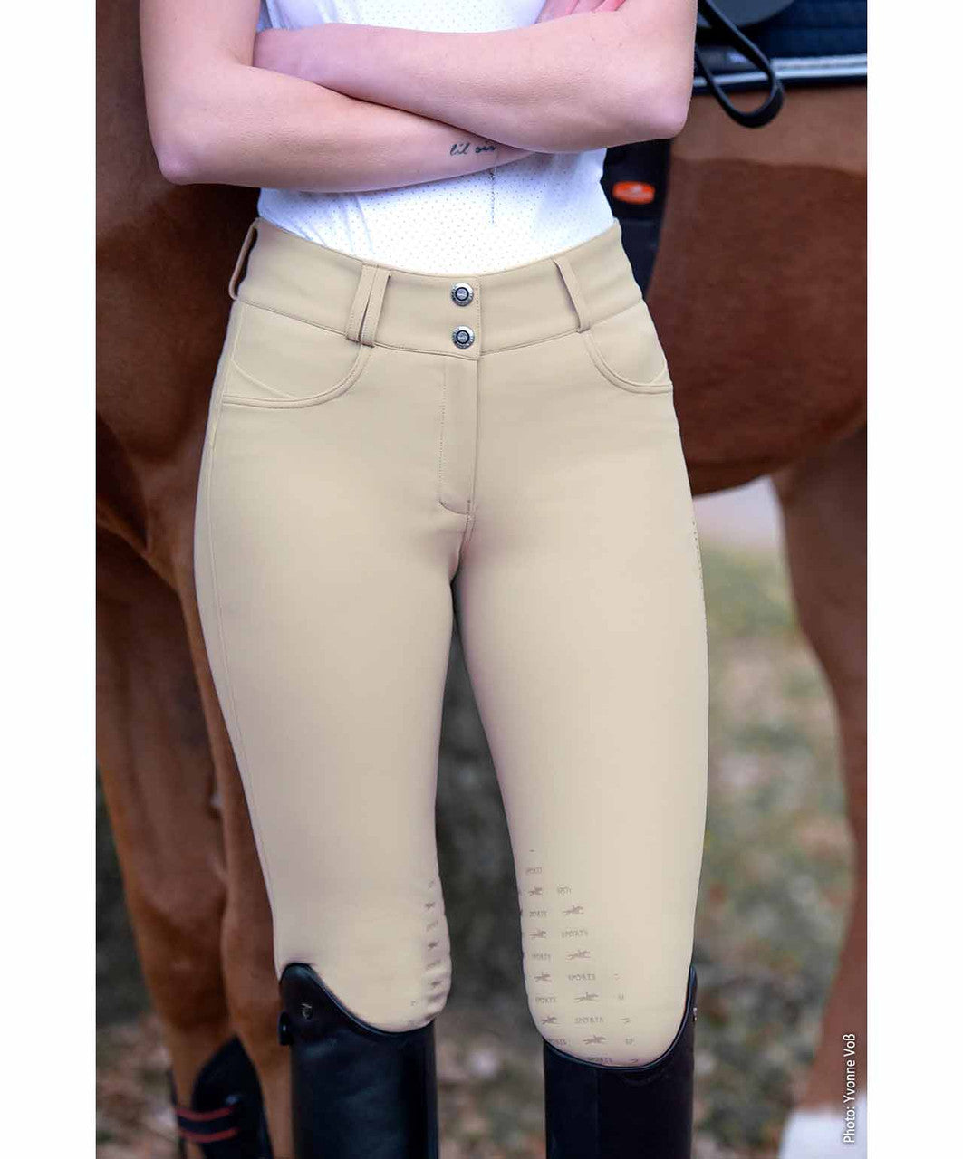 Schockemohle SPDarleen Knee Grip Breeches