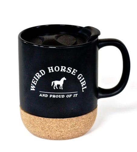 Spiced Equestrian Weird Horse Girl Mug