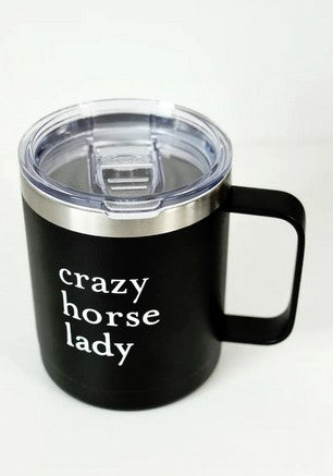 Spiced Equestrian Crazy Horse Lady Mug Tumbler
