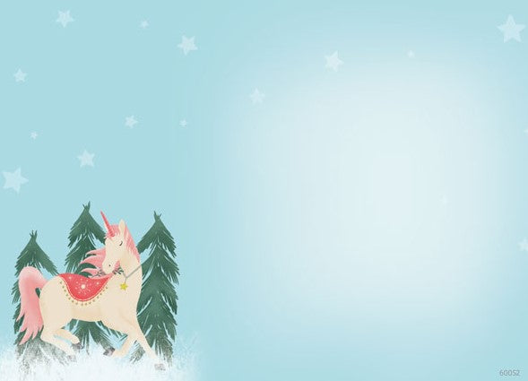 Tree Free Holiday Card- Christmas Unicorn