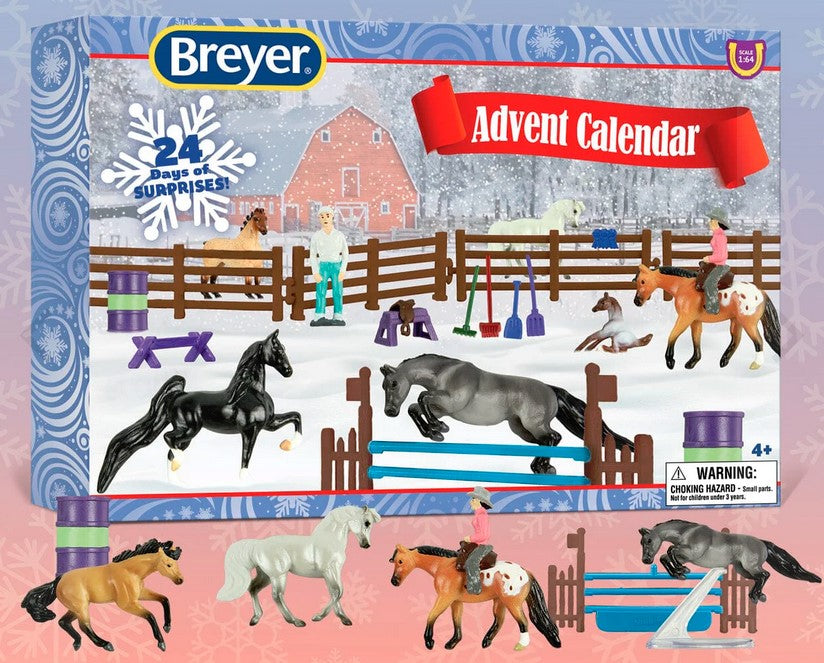 Breyer Holiday Advent Calendar Horse Play Set