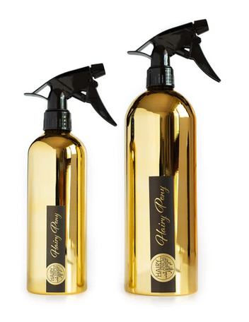 Hairy Pony Gold Metal Spray Bottle