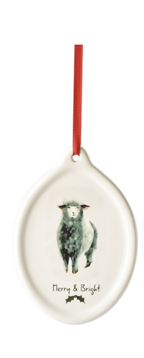 Farm Animals Disk Ornaments