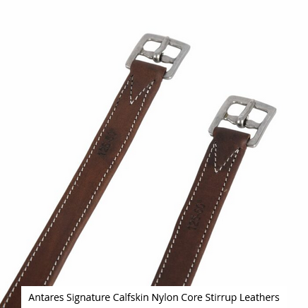 Antares Signature Calfskin Nylon Core Stirrup Leathers