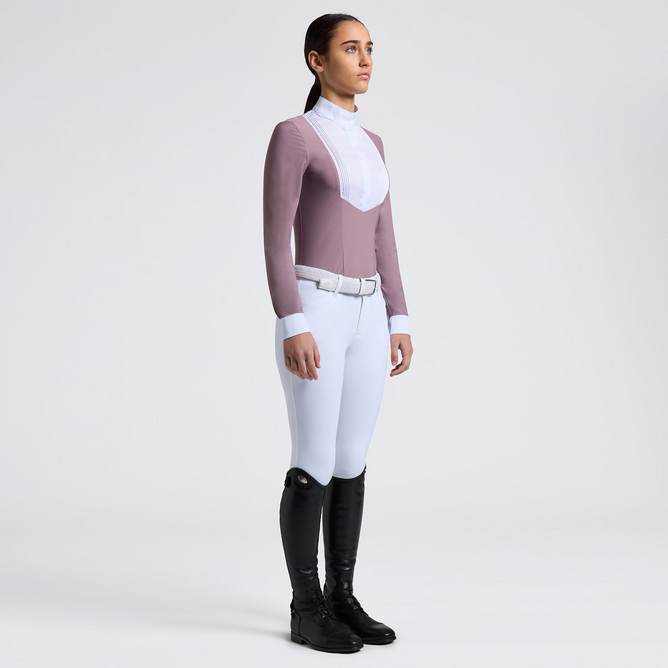 Cavalleria Toscana Girl's Long Sleeve Jersey Competition Shirt