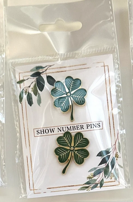 Blissful Equestrian Show Pins