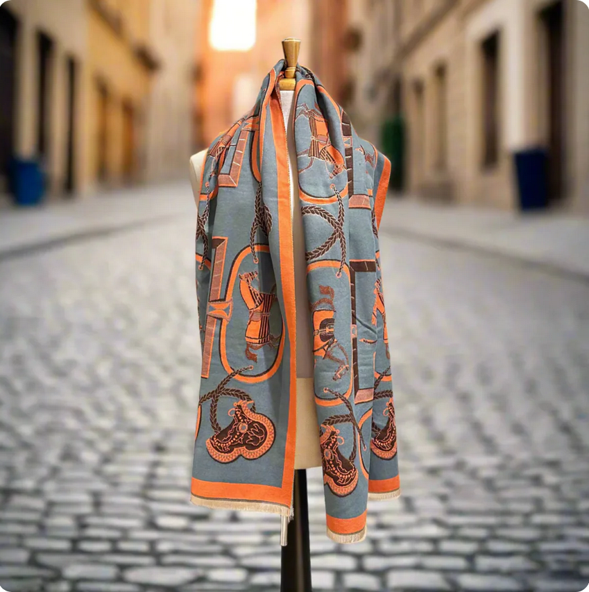 Blissful Equestrian Luxury Scarves