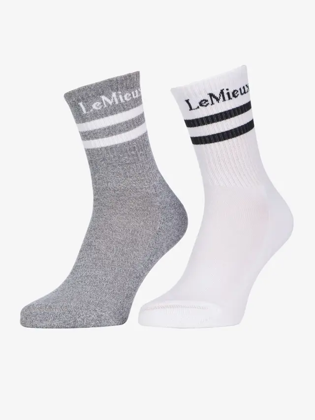 LeMieux Crew Socks 2 Pack
