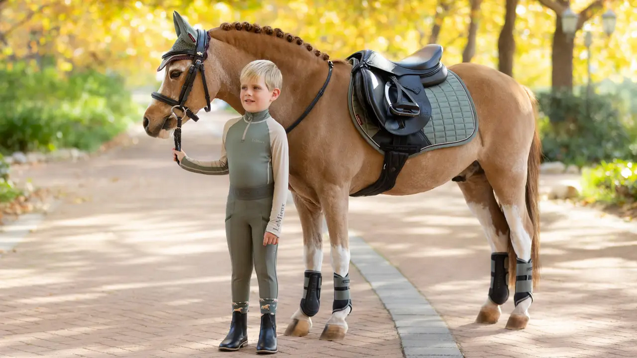 LeMieux Mini Suede Jump Pad