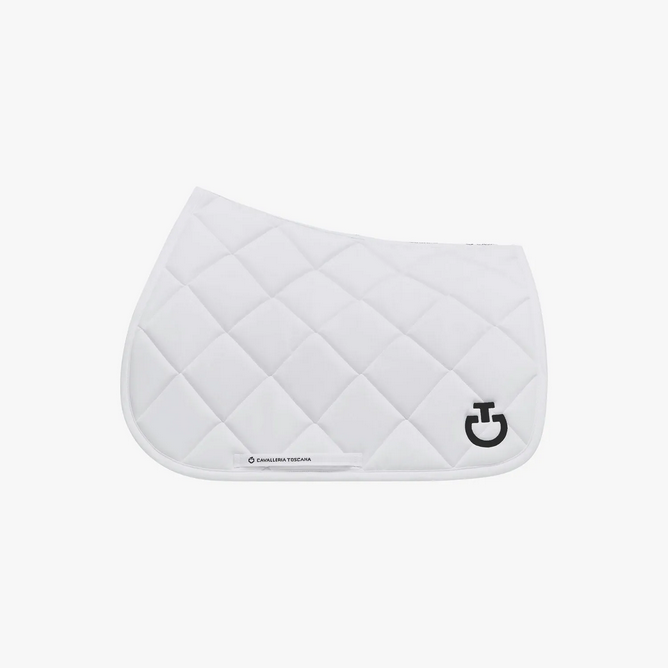 Cavalleria Toscana Diamond Quilted Jersey Jump Saddle Pad