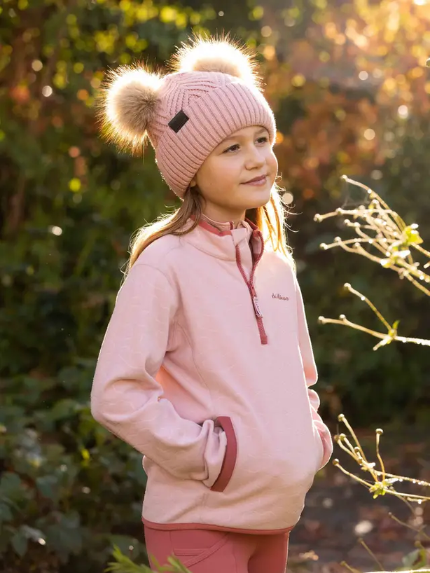 LeMieux Mini Double Pom Beanie
