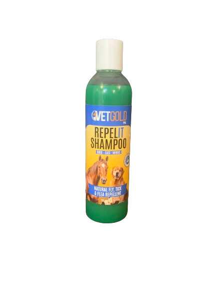 VetGold Shampoo Repel It Natural Fly, Tick & Flea Repellent