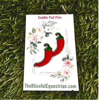 Blissful Equestrian Show Pins