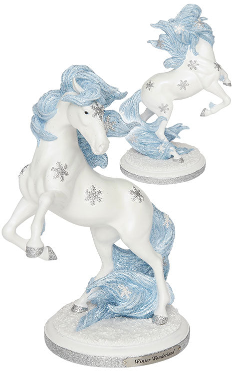 Painted Ponies Holiday Figurines