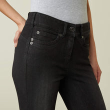 Load image into Gallery viewer, Ariat Halo B Knee Patch Denim Breeches
