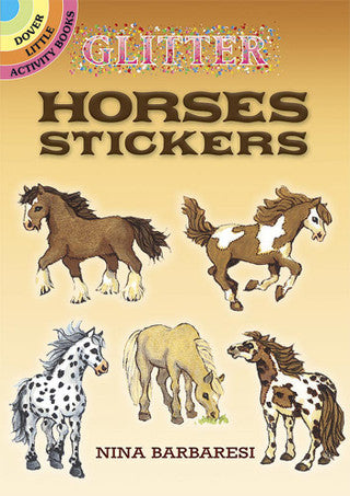 Glitter Horses Sticker Booklet