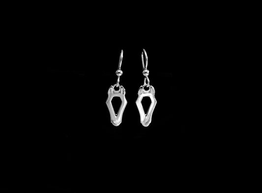 Loriece Horse Head Silhouette Earrings