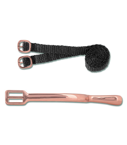 Waldhausen Rose Gold Spurs With Matching Straps