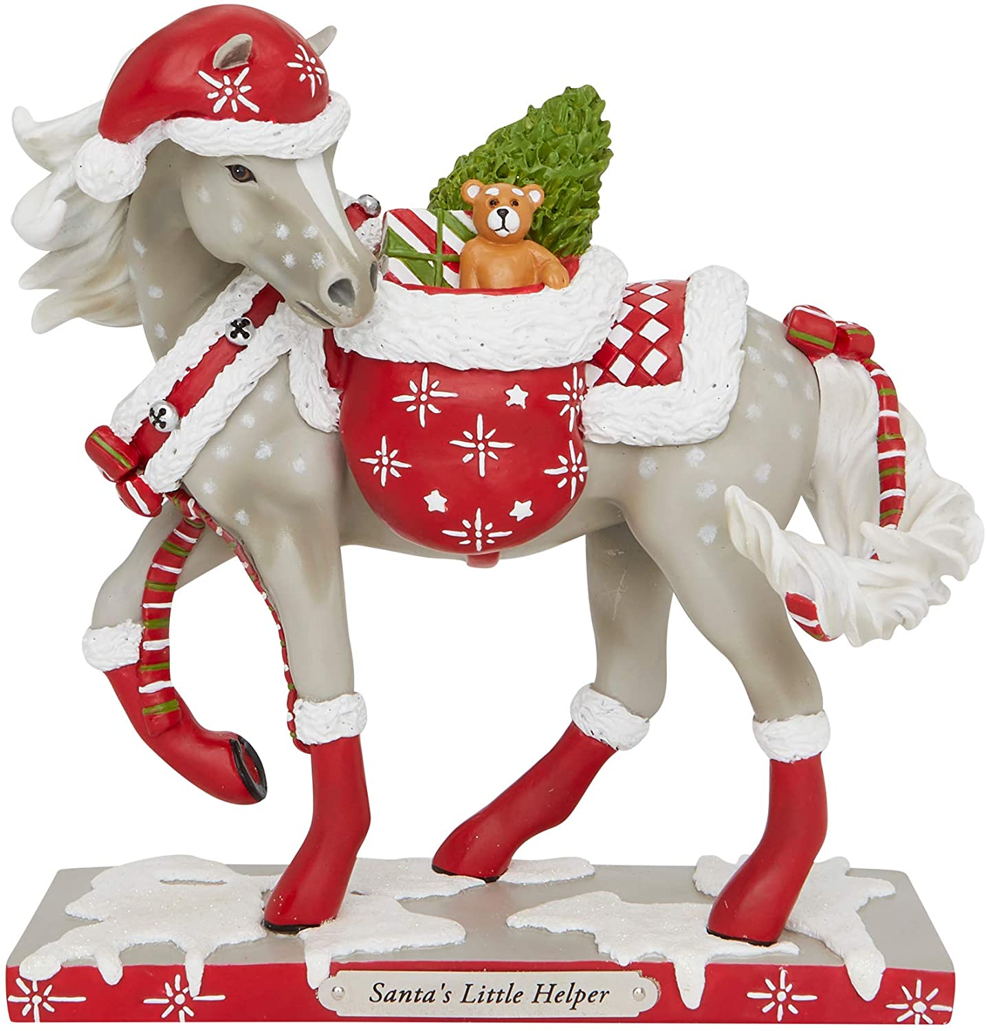 Painted Ponies Holiday Figurines