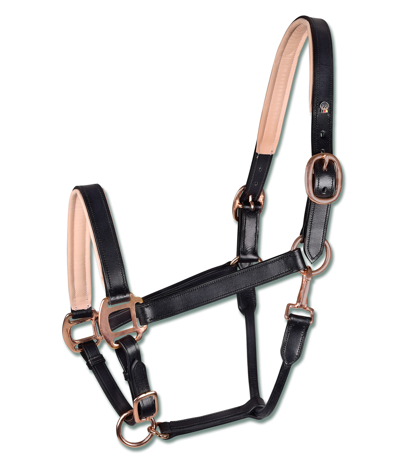 Waldhausen Rose Gold Leather Halter