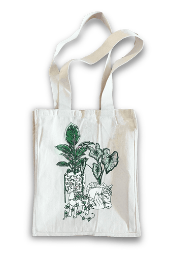 Spiced Equestrian Horseplant Tote